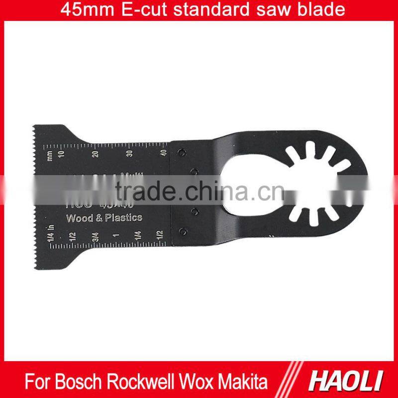 45mm E-cutoscillating tool saw blade for cutting wood,plastic, soft metal,high quality