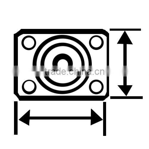 Rubber Heavy Duty Caster Wheel