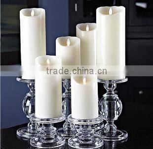 Plastic battery flicker led candle