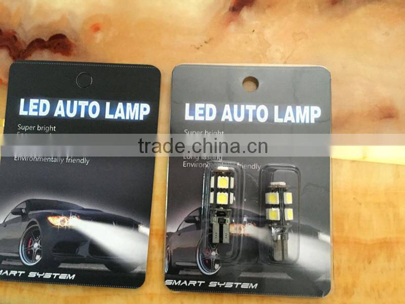 2016 latest design waterproof error free high brightness 12v T10 led bulb/T10 led light