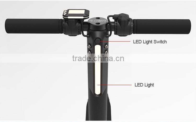 2016 New Products Carbon Fiber Folding Lightest electric motorcycle With Good Quality