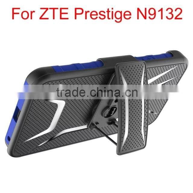 Best Selling Holster Combo Case For Alcatel One Touch Conquest 7046T,Belt Clip Combo Case