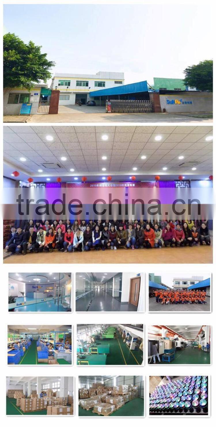 Hot new products for 2016 music player power amplifier ball shape LED mini bluetooth speaker with FM radio