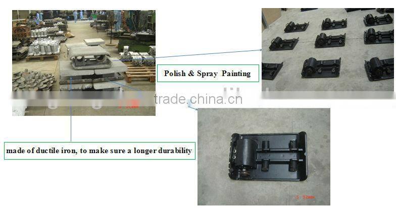 Reversible vibrating plate compactor DUR-500 used for road construction