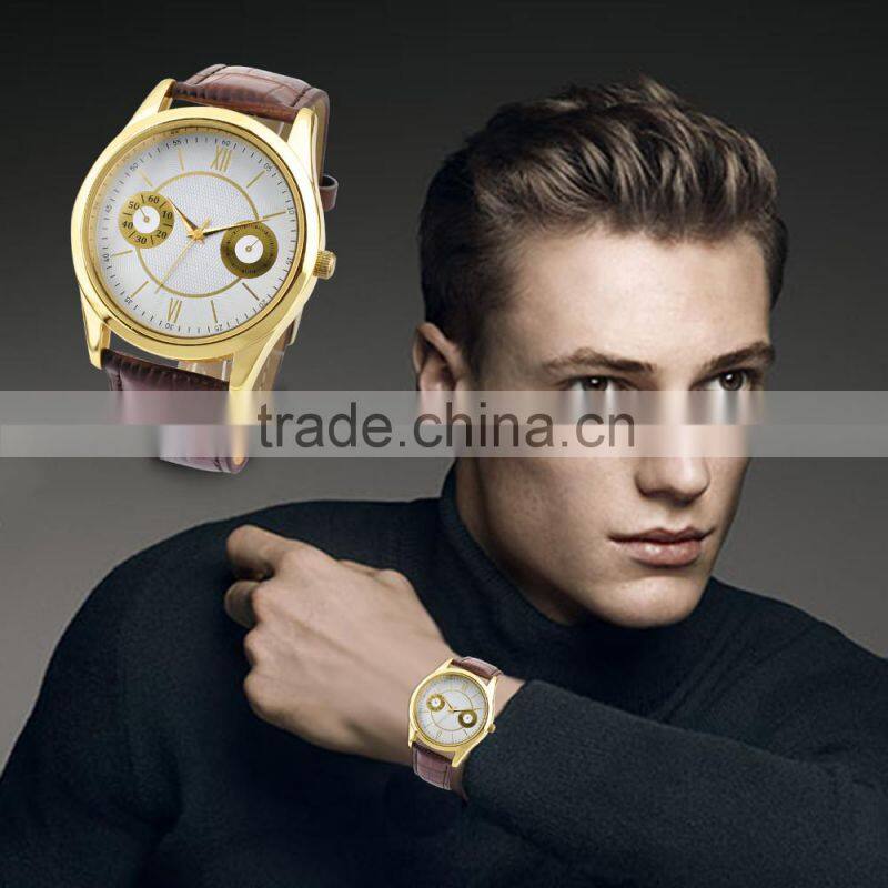 New Innovative Products Leather Men Latest Watch Model