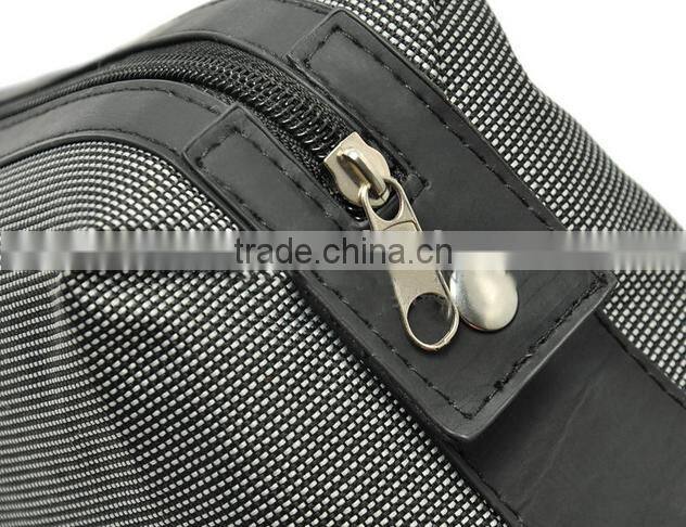 Elegant Small plaid Toiletry Bag Travel Organizer Cosmetic Bag for men women