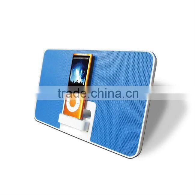 Ultra-thin portable speaker for iPod/iphone with foldable design