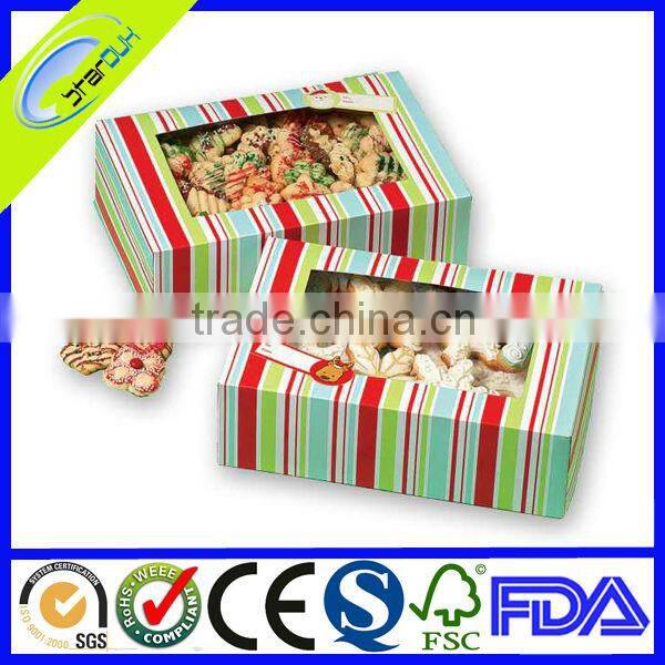 cookie paper box with design