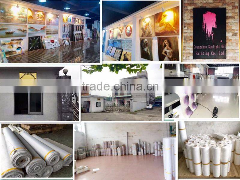 Home Decoration Printed Printing Buddha Head Oil Painting On Canvas