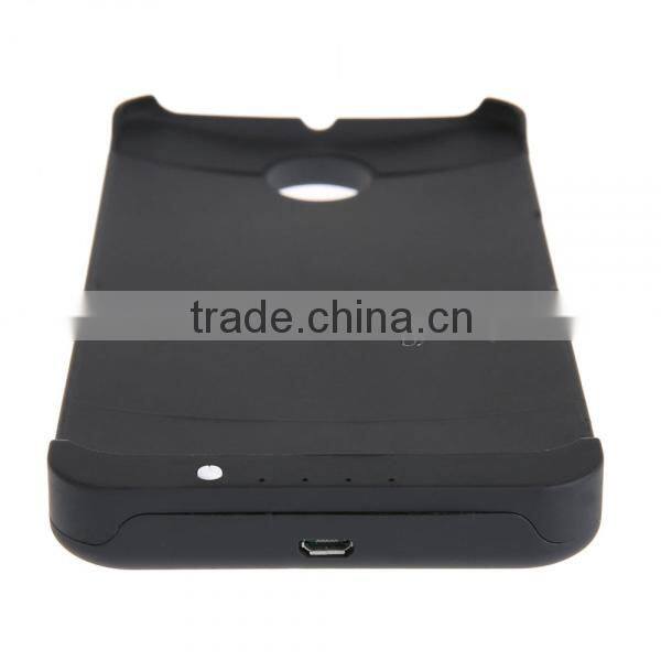 4200mAh Backup External Battery Charger Case for Samsung Nexus 6 With Stand