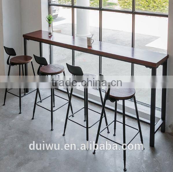 Foshan shunde hot selling high quality wood vintage bar stools