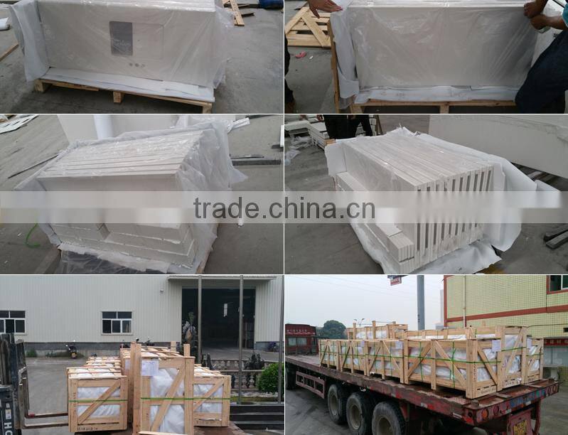 Wholesales pure white micro crystal nanoglass stone countertop