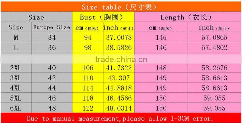 2016 new spring Couture high-end big long sleeved printed chiffon dress