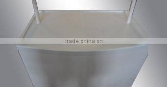 Portable ABS plastic promotion table, outdoor plastic promotion counter