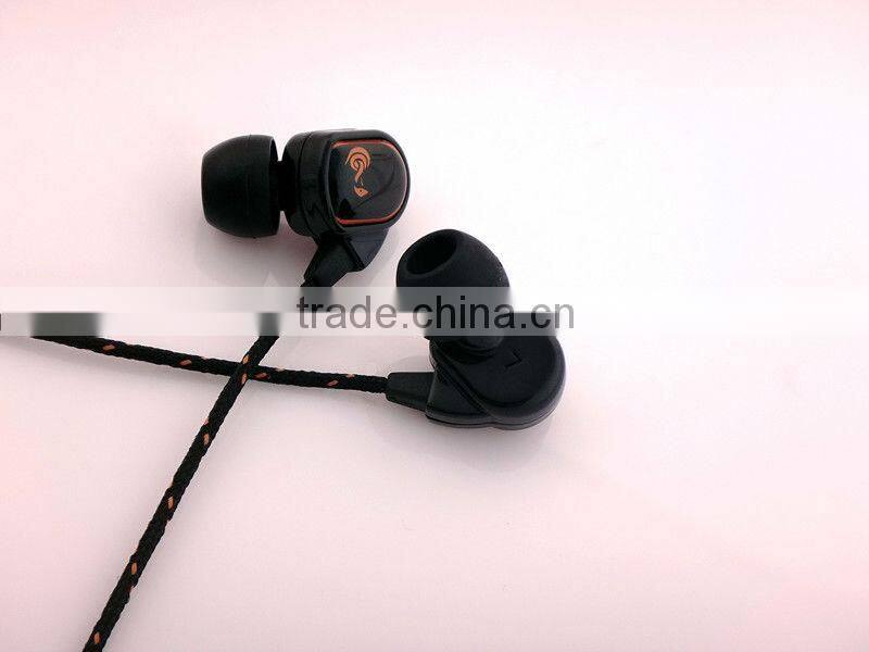 Original stereo best-selling braided wire earphones headphones