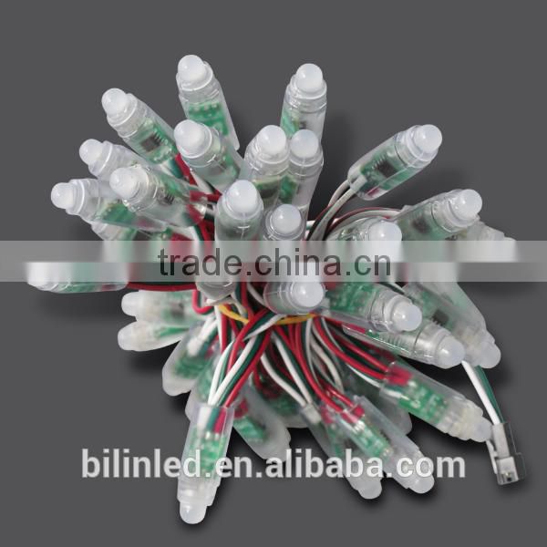 Addressable WS2811 DMX 12mm 5v waterproof RGB led pixel light