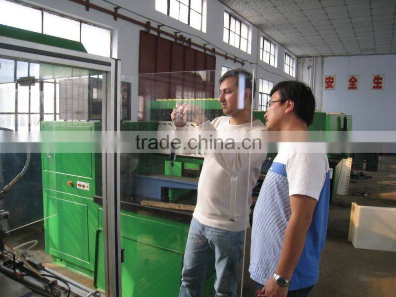 Easy operation with computer HTS679 low price diesel fuel injection pump test bench with thick shell