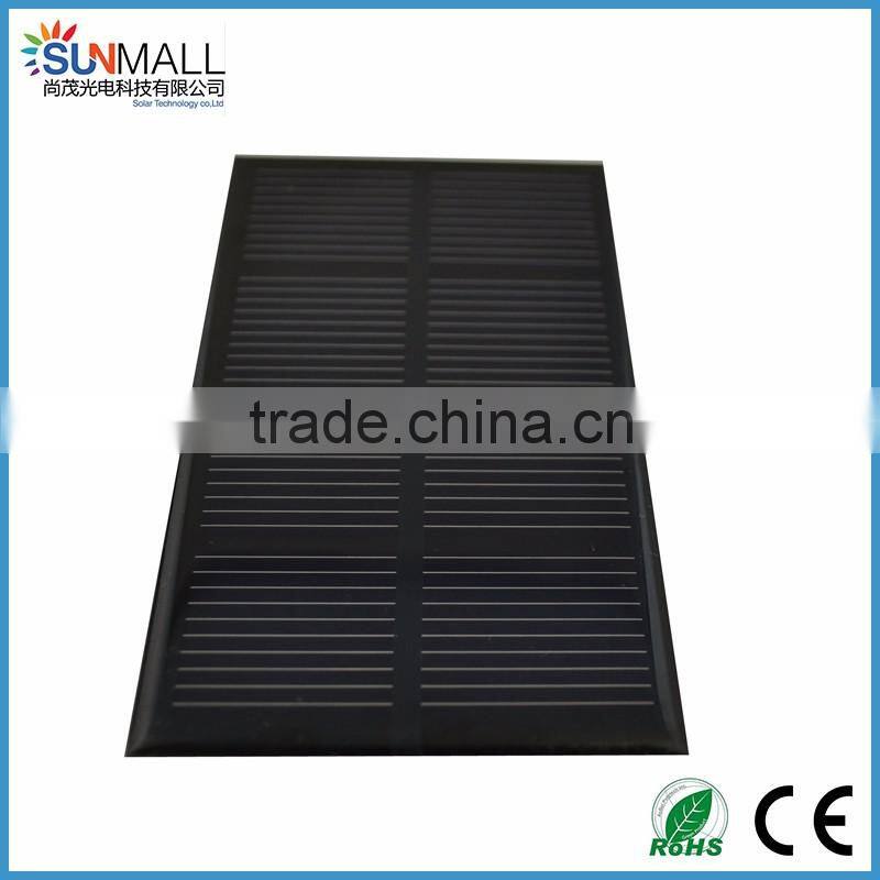 Safety High Voltage Solar Panels Of 0.76W Korea Epoxy Solar Panel