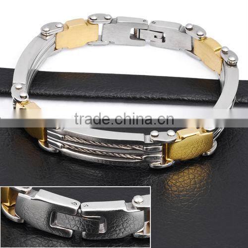 Mens Fashion Wrap Around Leather Bracelet(RB10218)