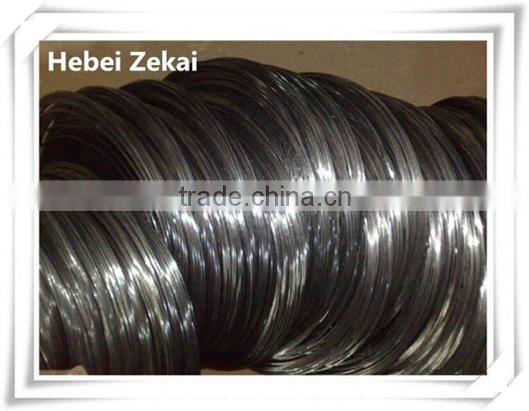 BWG 16 black annealed iron binding wire in hgh quality for export to India