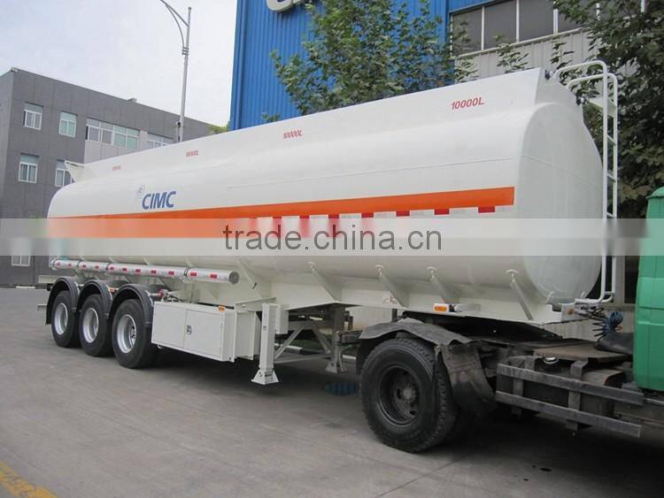 CIMC LINYU 40CBM fuel tank semi trailer