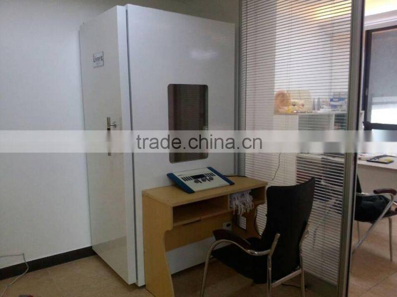 Mobile sound proof room(booth) for hearing lost test