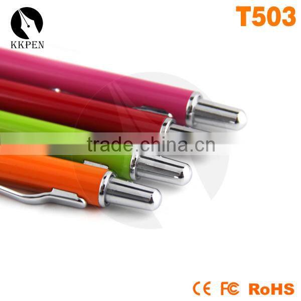 KKPEN 2016 Mini stylus pen , colorful stylus touch pen, metal pen