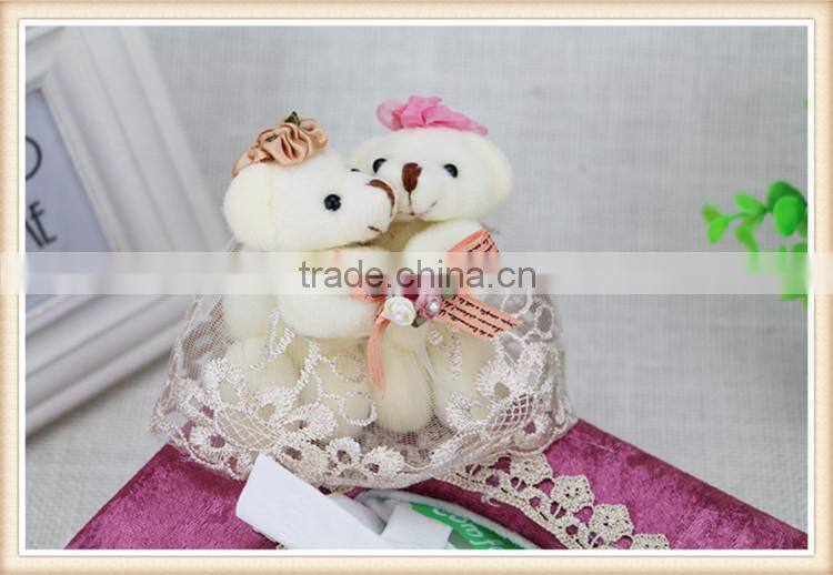 High-grade velvet square tissue box