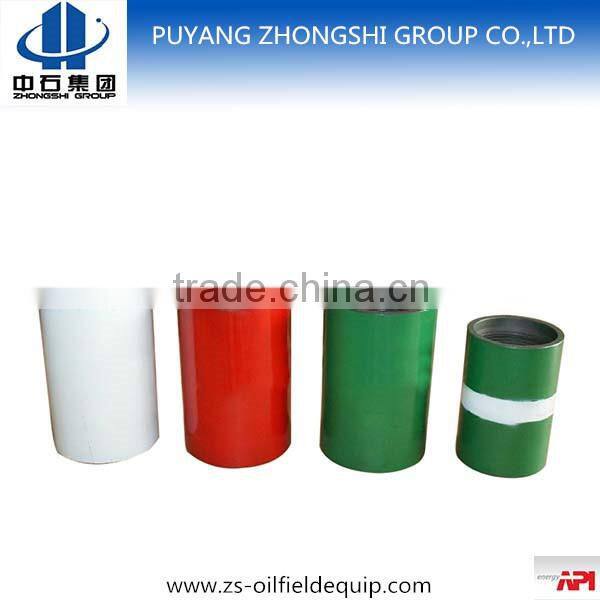 API 5CT Oilfield Cementing BTC Casing Coupling, Buttress Thread Connection Casing Coupling