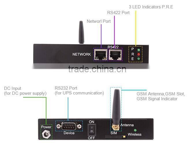 3G Data Logger for Temperature Humidity Data Logger with RS232/RS485