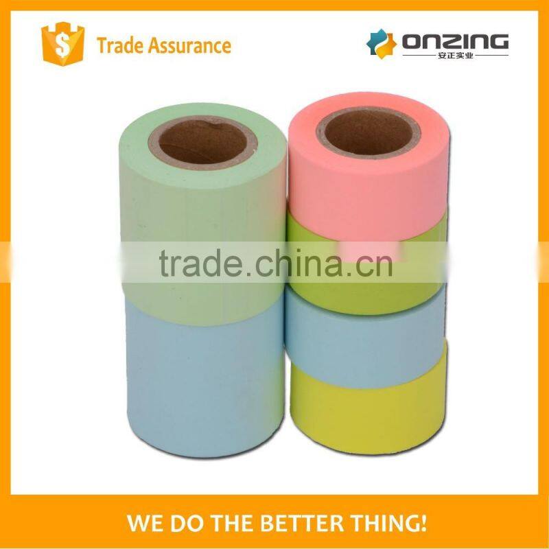 Onzing high quality roller sticky notes with dispenser