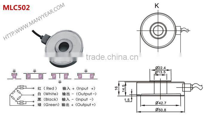 axis load cell, round load cell