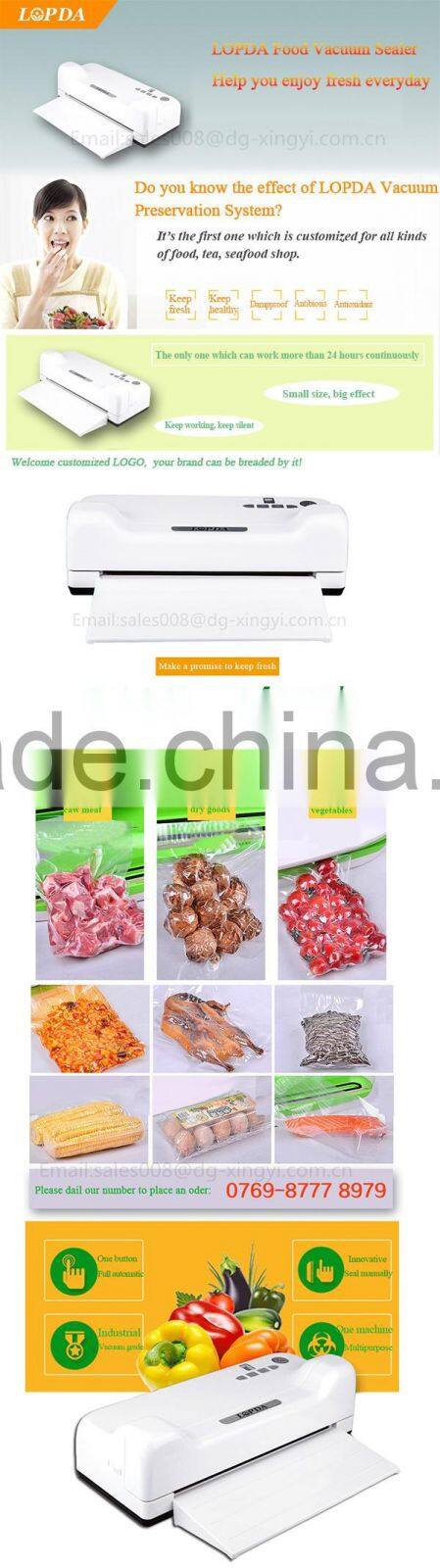 Automatic Foodsaver Vacuum Sealing Sealer for Fish Shop, Coffee Vacuum Sealer with High Quality