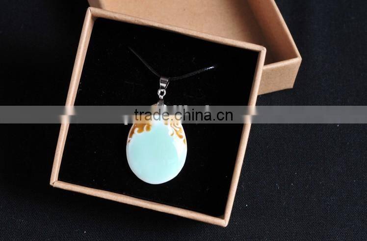 Best quality kraft paper jewelry ring box for selling