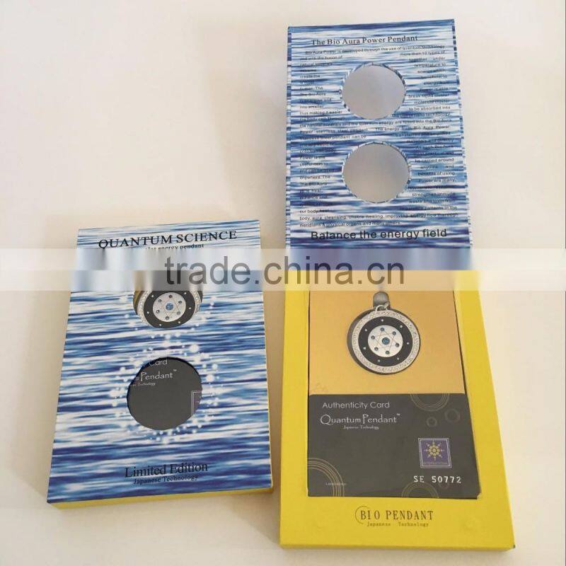 Beautiful & healthy crystal pendant / stainless steel pendant