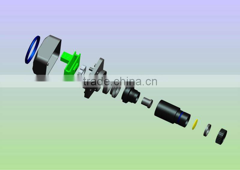MVV3000CL dual image formats digital microscope camera with high resolving power relay lens