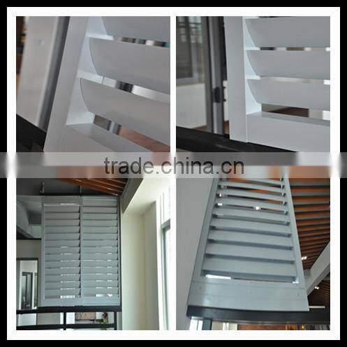 Window louver door wardrobe aluminum louver window