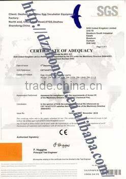 fully automatic large capacity poultry egg incubator for sale