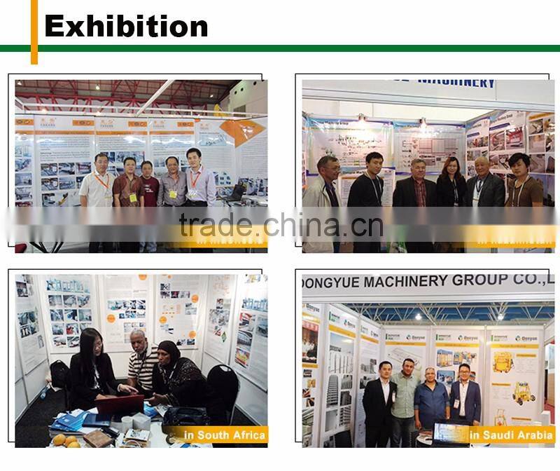 automatic brick production line QT4-15C hydraulic concrete brick making machine