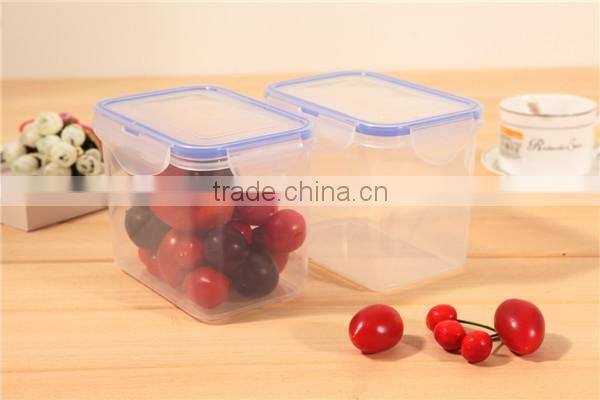 Wholesale food grade microwaveable clear plastic food container