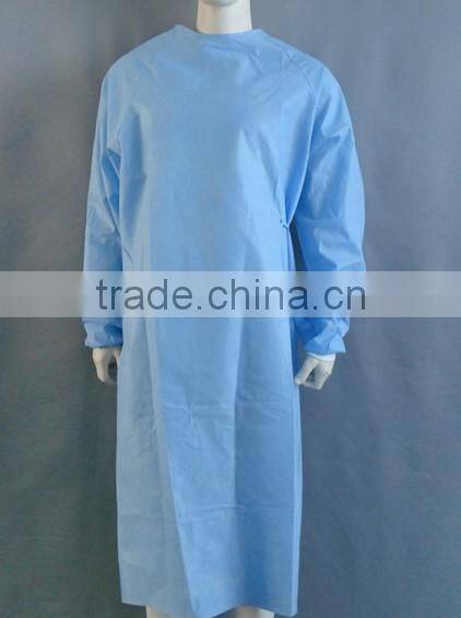 one size isolation disposable gown