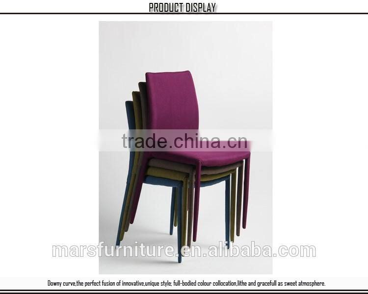 High Quality Leather Fabric Dining Room Chair