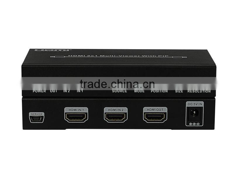 HDMI 2x1 Multi-Viewer With PIP