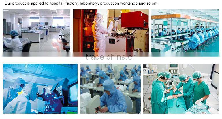 white disposable coverall/coverall/workwear coverall with hood