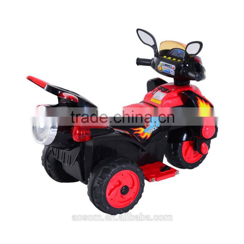 HOMCOM 6V Kids Electric Ride On Motorcross W / 3 Wheels
