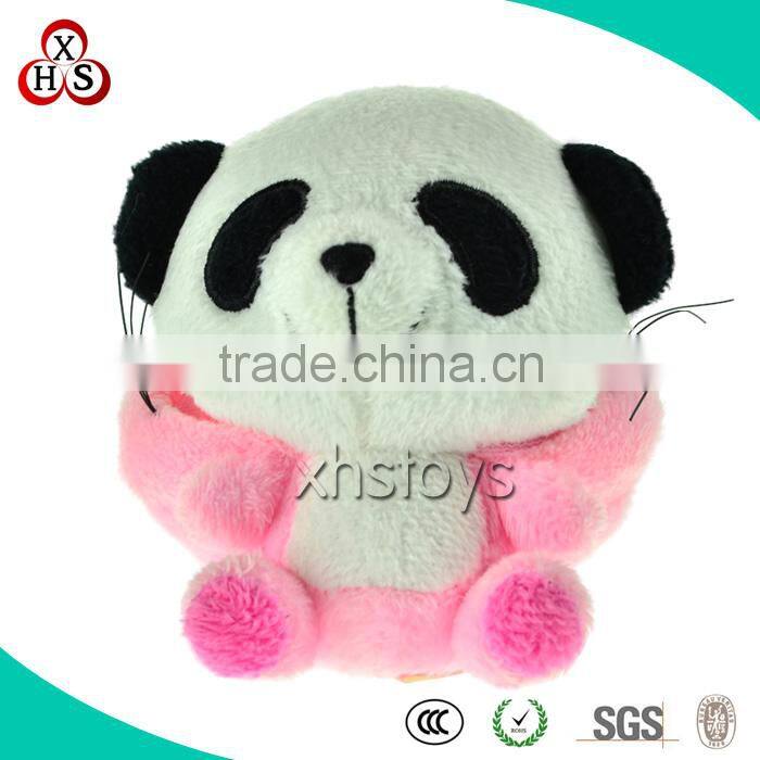 Fabric Customed Soft panda keychain for sale
