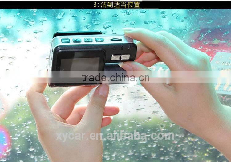 Hot sale 2.5 inch HD car DVR, Front/Rear dual lens car dvr recorder XY-9615
