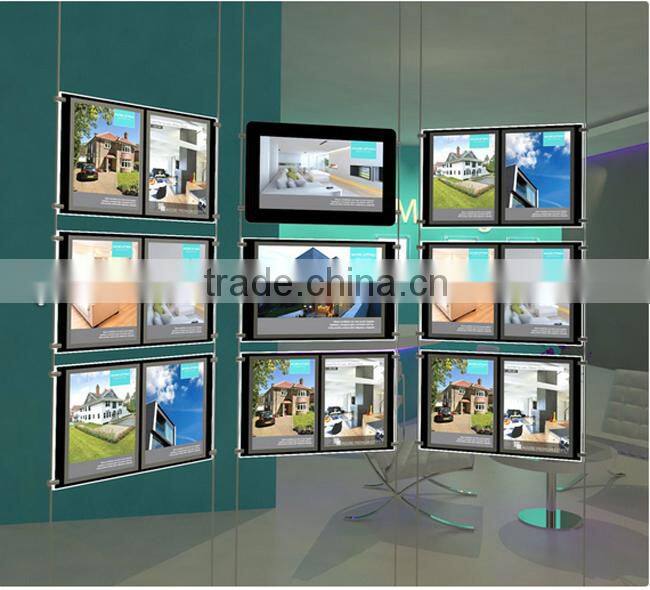 Cable Real Estate Transparent Window Sign Flexible Oled Display