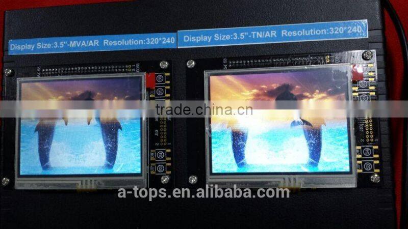 3.5inch industrial transflective screen sunlight readable