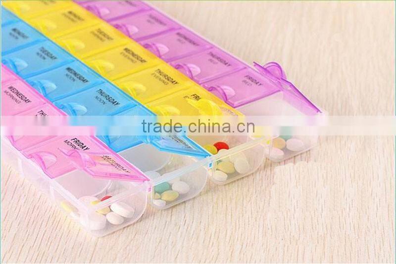2016 Chinese wholesale smart 7 day pill box